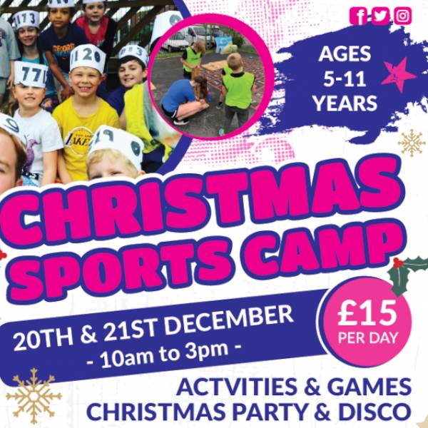 Christmas Sports Camp booking now open!